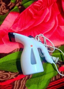 Handled Electric Iron &amp; Face Steamer 2 In 1