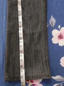 Stylish Gray Denim Jeans