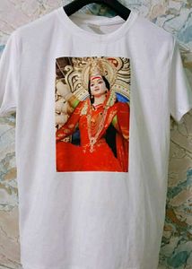 Graphic Print White T-Shirt