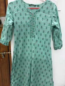 Floral Print Kurta
