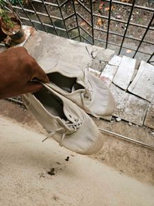 White Canvas Sneakers