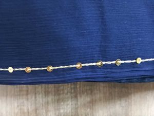 BLUE GEORGETTE SAREE
