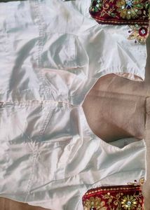 Embroidered Sari Fabric
