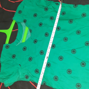 kurta 34 bust size can be paired with black leggins or chudidaar