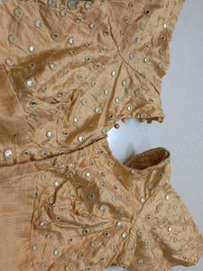 Designer Saree With Blouse Combo