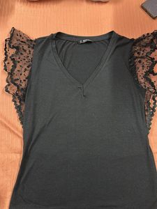 Shein Black Top