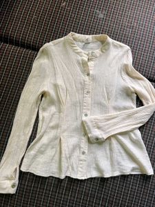 Elegant Cream Blouse