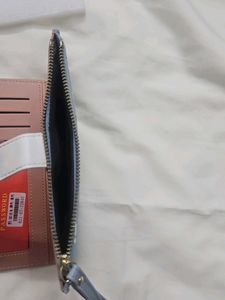 Floral Print Wristlet Wallet Set