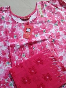 Elegant Kurta Set, With Patiyala Salwer