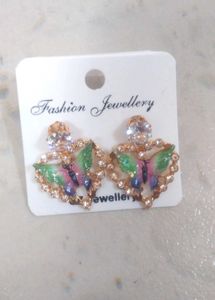 Butterfly Earrings with free one