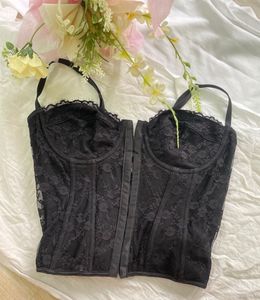 Black Lace Corset