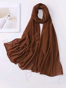Elegant Brown Hijab