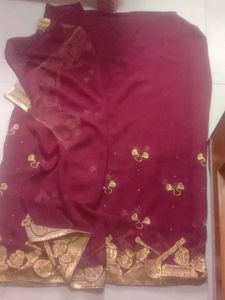 Musical Instruments Saree
