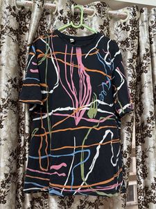 Abstract Print T-shirt