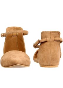 Women Flats Sandal (Tan)