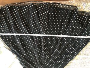 Polka Dot Strapless Dress