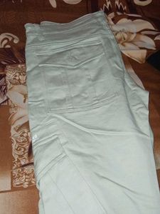 Men&#39;s Light Green Cargo Pants(new Condition)