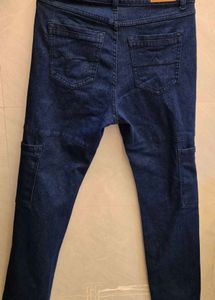 Mast &amp; Harbor Women Navy blue Stretchable Joggers