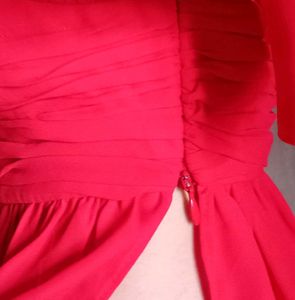 Zara Basic Pink Ruffle Sleeve Blouse - Size S