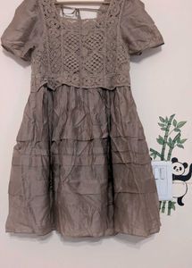 Crochet Top Dress