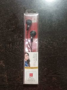 New Seal Pack iBall Brand Wired Earphone