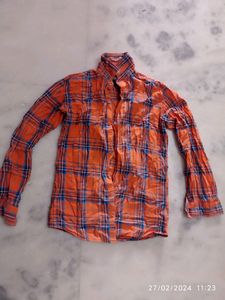 Men Regular Fit Checkered Casual Shirt