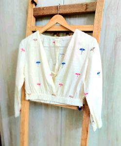 Printed Cotton Top Size-28-30