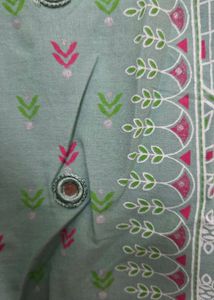 Elegant Green short peplum Kurti