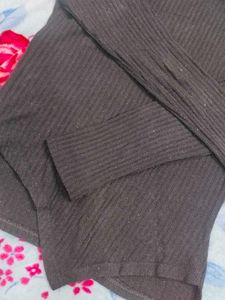 Stylish Black Long Sleeve Top