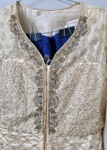 Bridal Skirt With Net Jacket