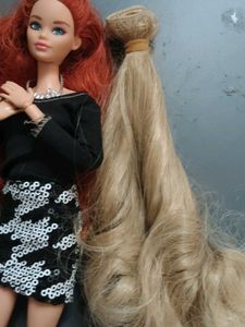 Barbie doll hair for reroot