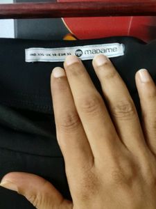 Black Plazzo Style Pant