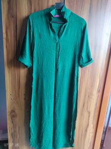 Green Pathani Kurti