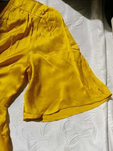 Zara Satin Flowy Top