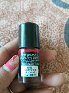 OnColour Red Nail Polish
