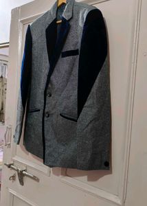 Green + Gray Blazer
