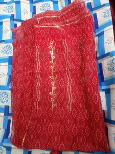 Red Ethnic beautiful saree❤️❤️🤩🤩