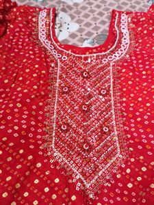 Dress With PlazoPant