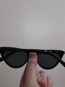 Black Cat-Eye Sunglasses