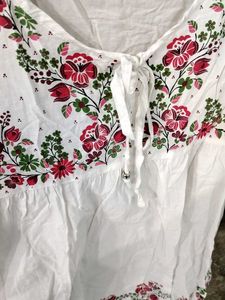Floral Embroidered Top