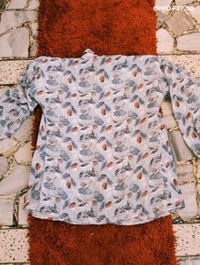 Imported Chiffon Floral Print Top