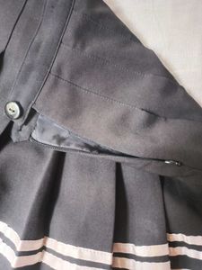 Pleated Mini Skirt