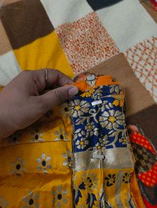 Yellow Ethnic Skirt