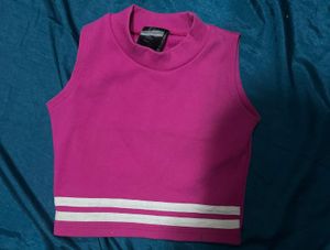 Pink Sleeveless Top