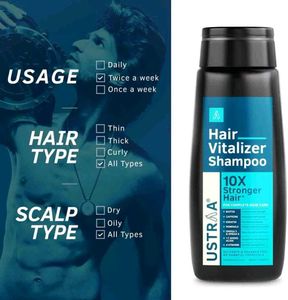Ustraa Hair Vitalizer Shampoo - 250ml