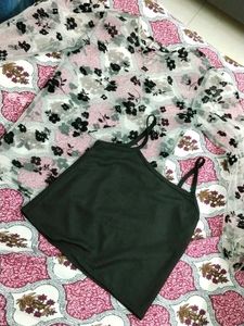 Floral Sheer Top