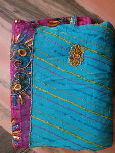 Beautiful Chiffon Saree For Wedding Ceremony