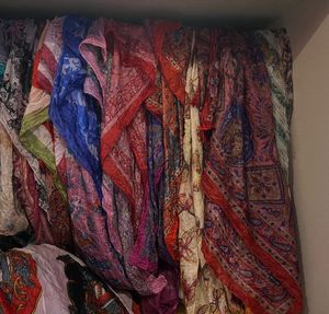Silk Scarves Used But Veey Good In Condition