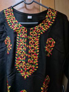 Chikankari Kurta Short