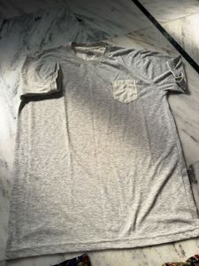 grey T-shirt